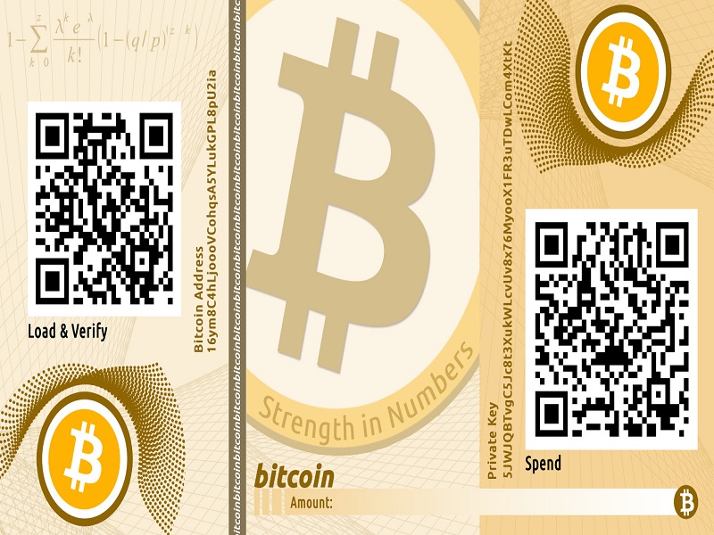 how to bitcoin paper wallet