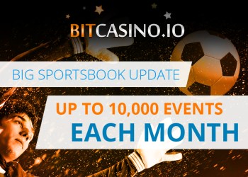 Bitcasino.io Updates Sportsbook to Include Up to 10,000 Events Each Month