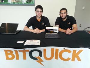 Bitquick Team, Chad Davis (left), Jad Mubaslat (right)