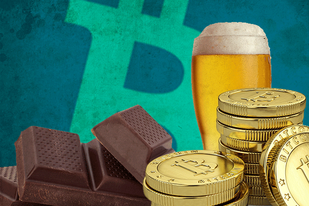 Bitcoin, beer, chocolate and the European governments.