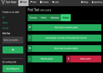 Dark Wallet Alpha 8 Released