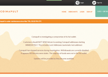 Coinapult Report 150 Bitcoins Stolen From Their Hot Wallet