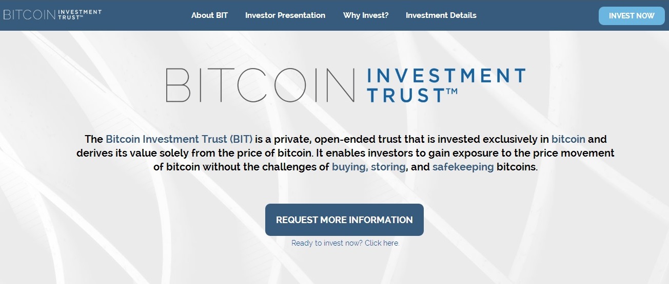 bitcoin investment trust gbtc)