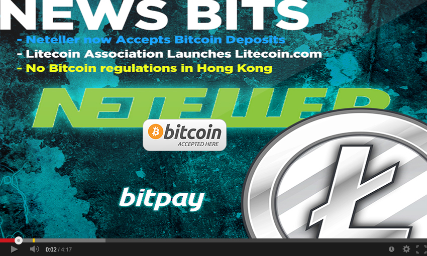 Newsbits on Neteller, Litecoin, and Hong Kong Regulations