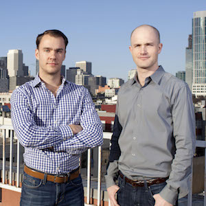 Coinbase co-founders Fred Ehrsam and Brian Armstrong - Bitcoinist.net
