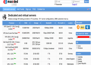 MaxiDed Accepts Bitcoin in Over 72 Countries