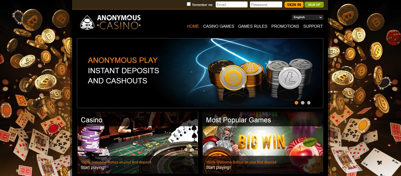 anonymous bitcoin casino no deposit bonus
