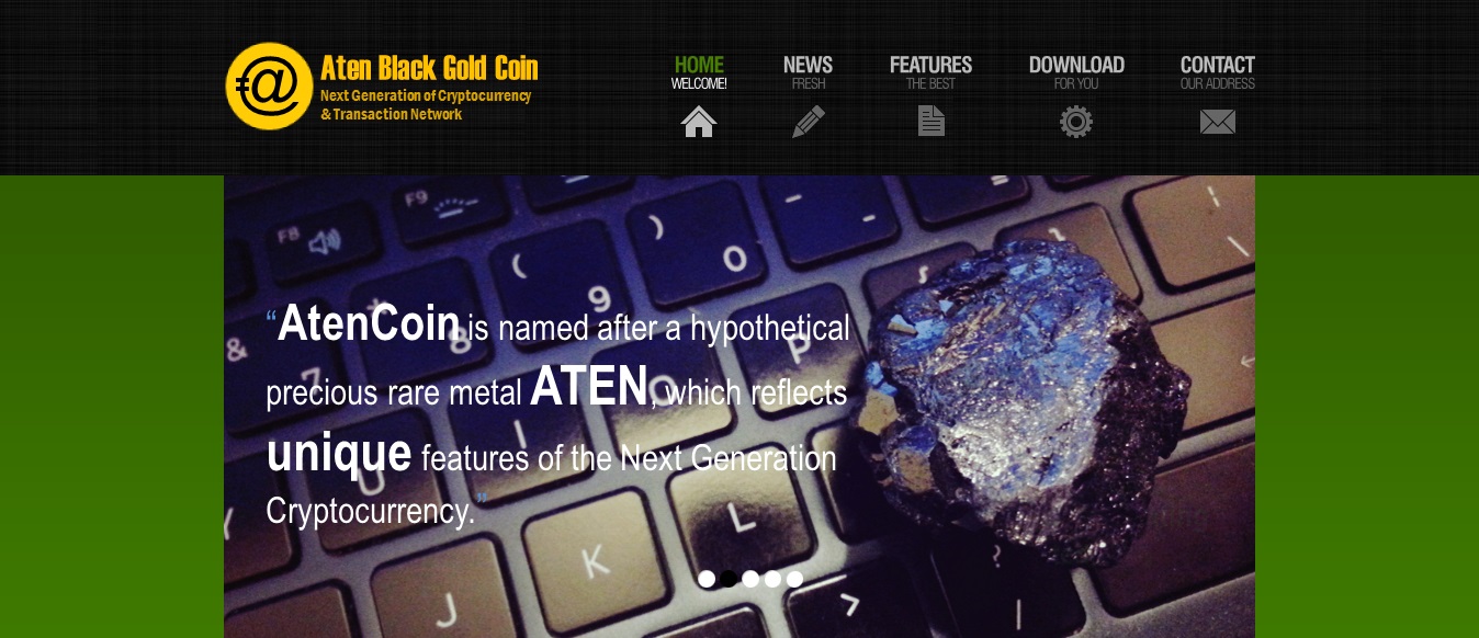 Aten “Black Gold” Coin Soon To Launch Patented Wallet