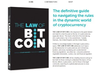 The Law Of Bitcoin released; Legal Guidance For Bitcoin!