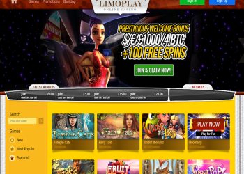 LimoPlay Casino Launches!