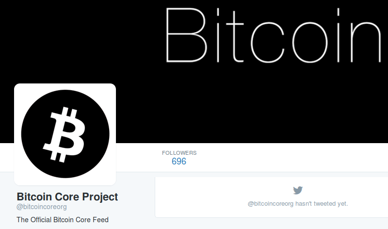 Bitcoin Core Twitter