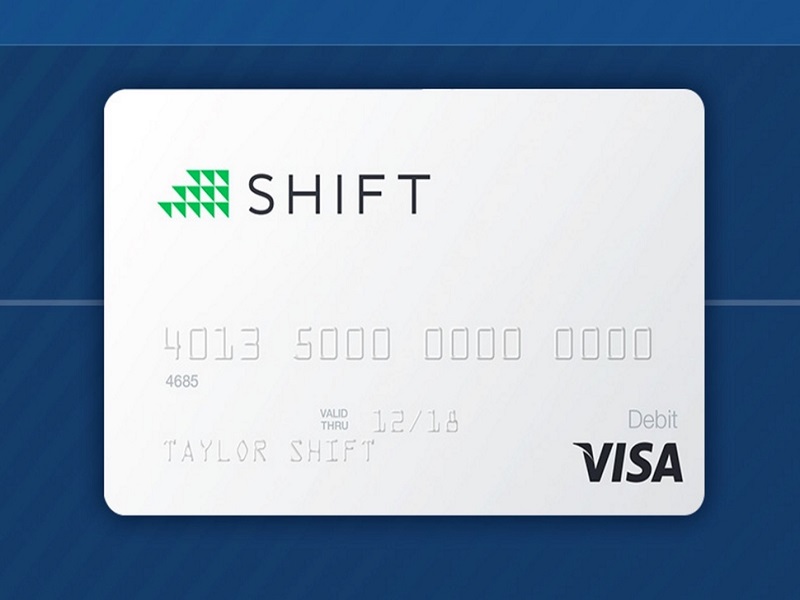 Shift debit card