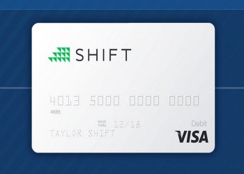 Shift debit card