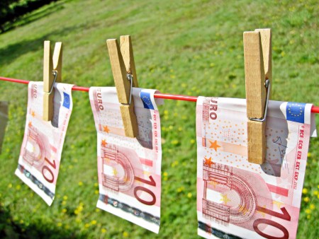 money laundering, euro