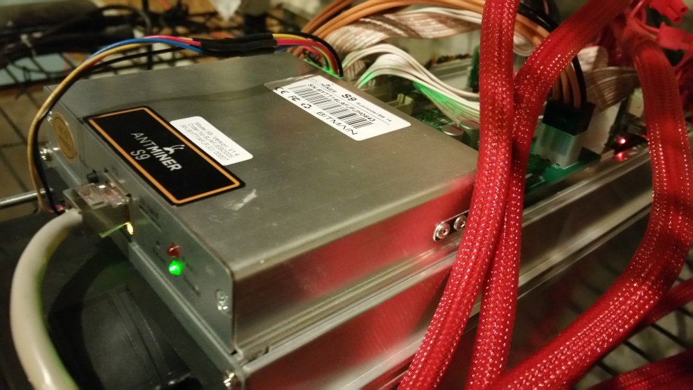 Antminer s9 outlet bitcoin