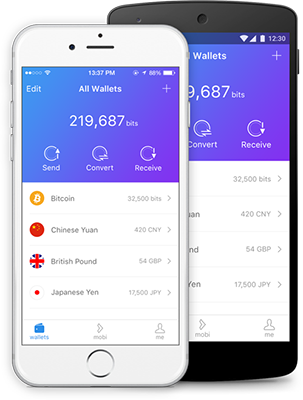 Mobi Multicurrency Wallet Features