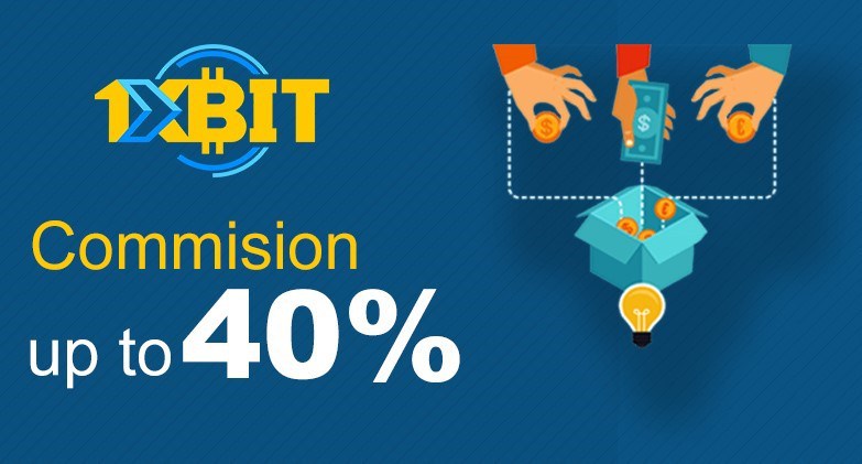 1xBit Offers Up To 40% Commissions Through New Affiliate Program