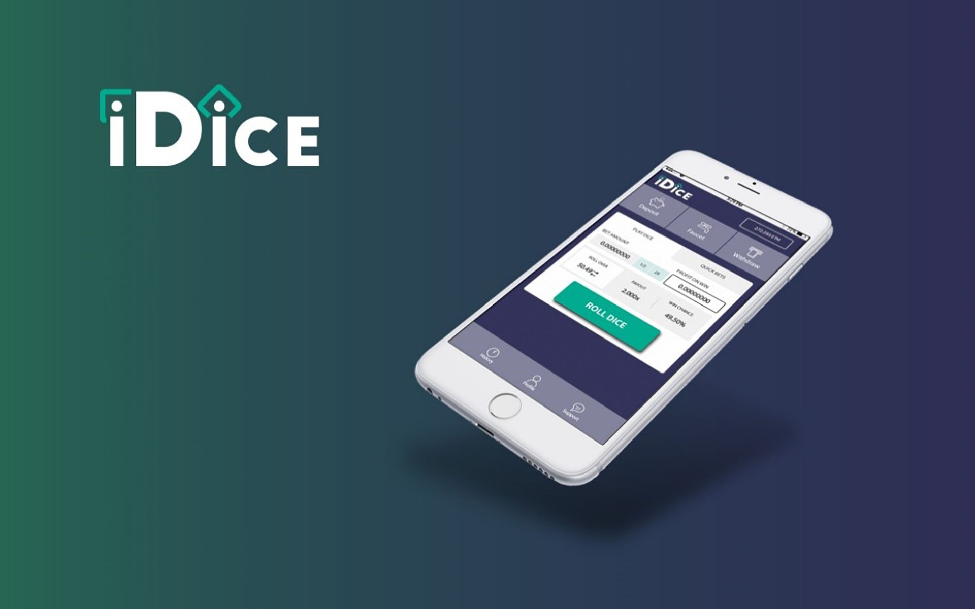 iDice: World's First Mobile Ethereum Blockchain Powered Gambling App Launches ICO