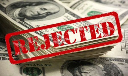 US Dollar Rejected