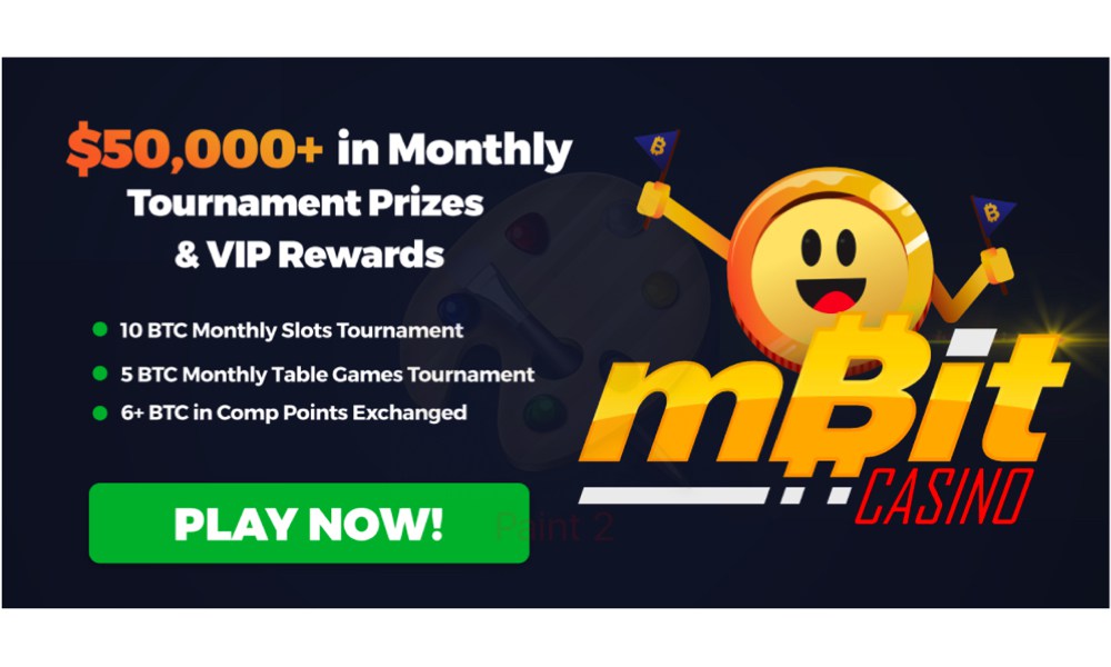 MBit Casino Gives Away $50,000+ in Monthly Tournaments & VIP Rewards