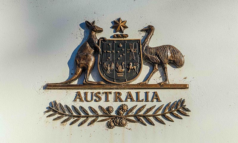 Australia coat of amrs
