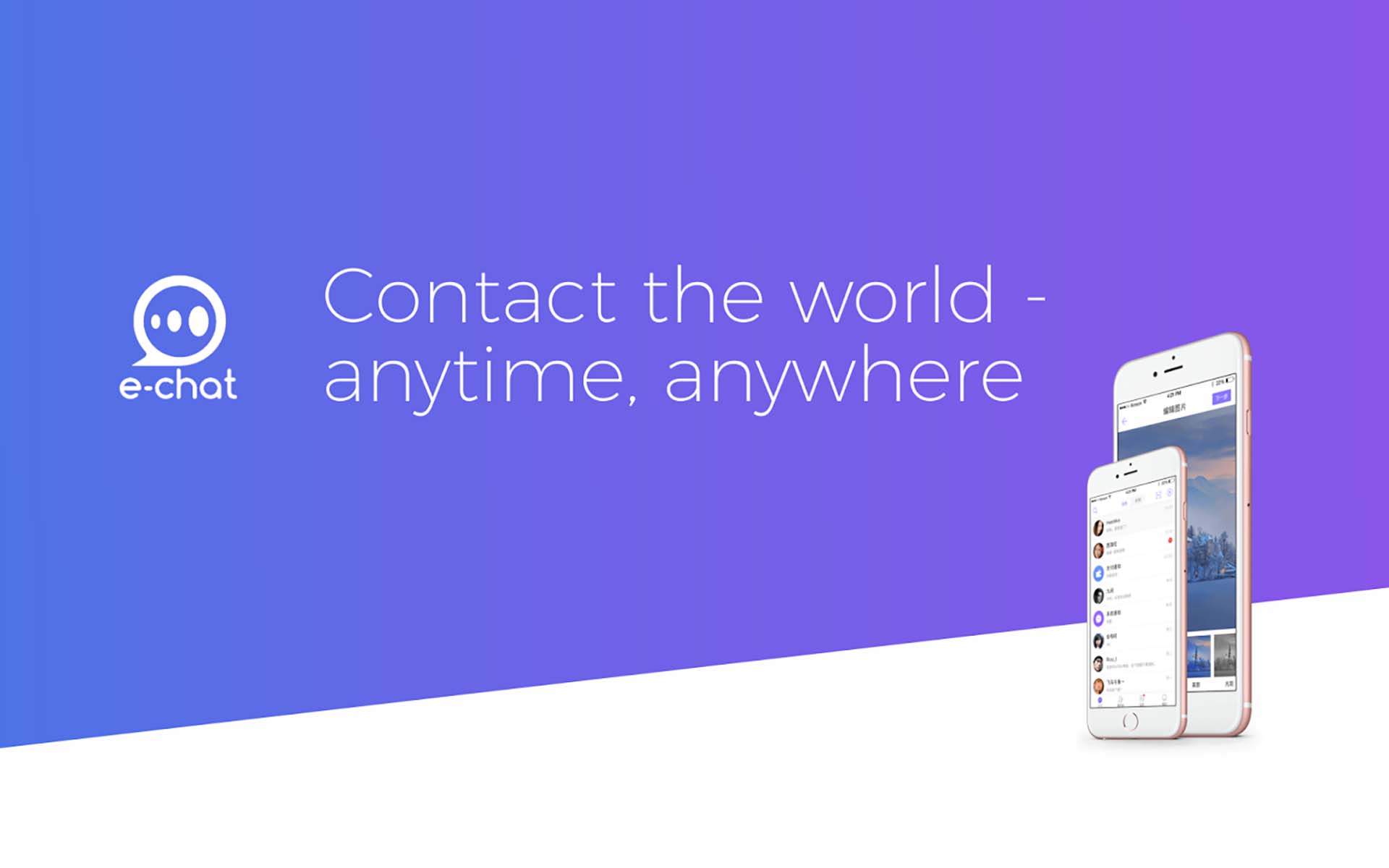 E-Chat Pre-ICO: First Decentralized Messenger with Capabilities of a Multi-currency Crypto-Wallet