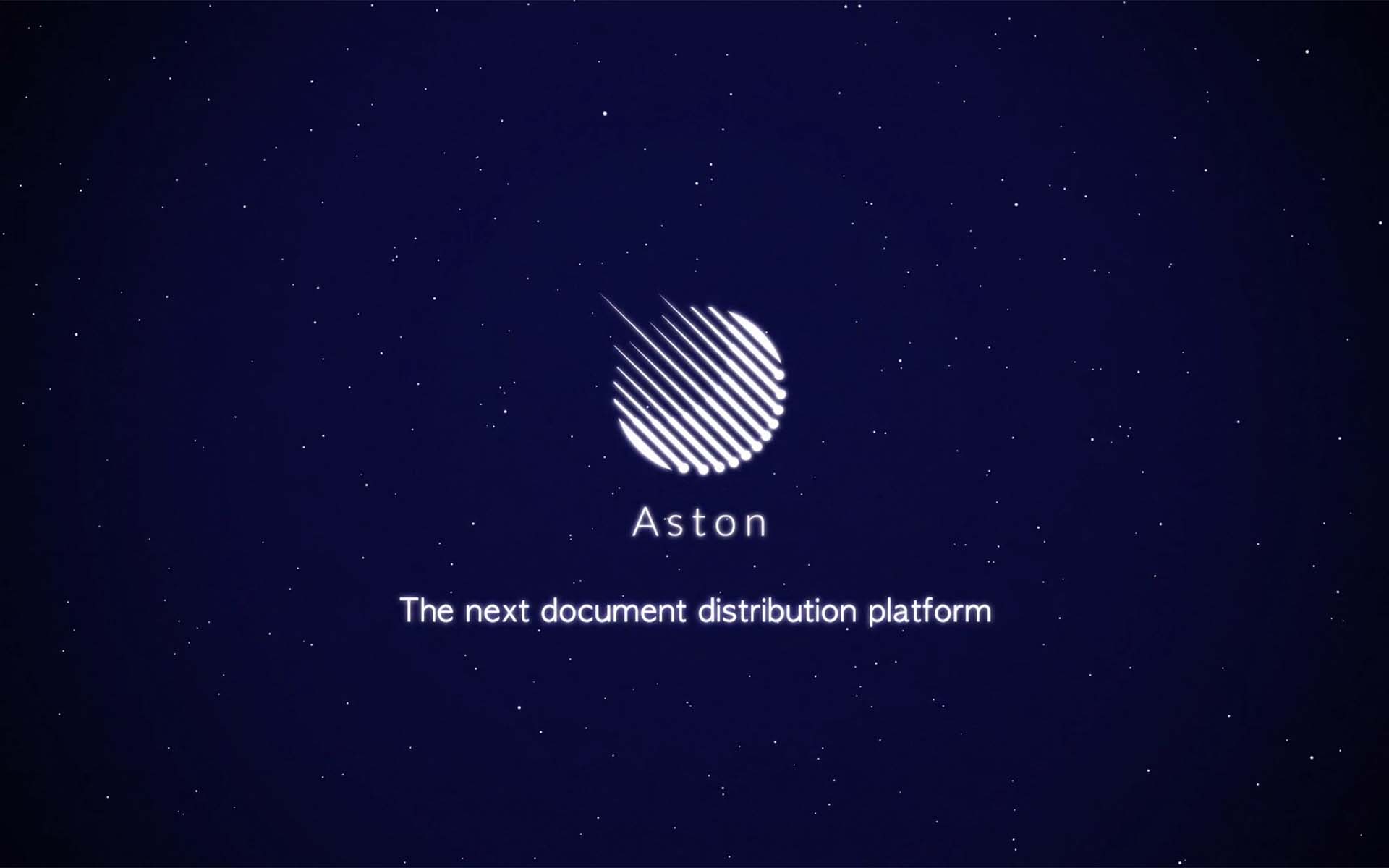 Aston Shakes Up Document Distribution Industry With Launch Of ICO & Next Generation Fully Automated Document Distribution Platform Based On BlockChain Technology