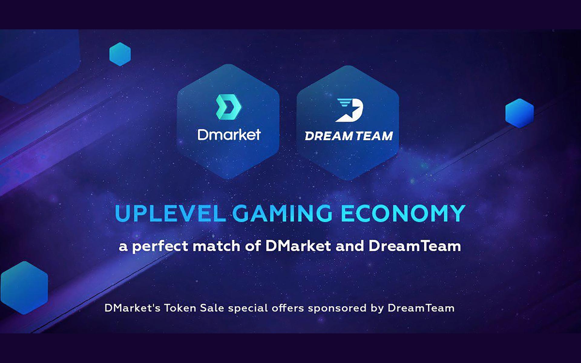 DMarket and DreamTeam Become Partners and Announce Special Offers for Token Sale