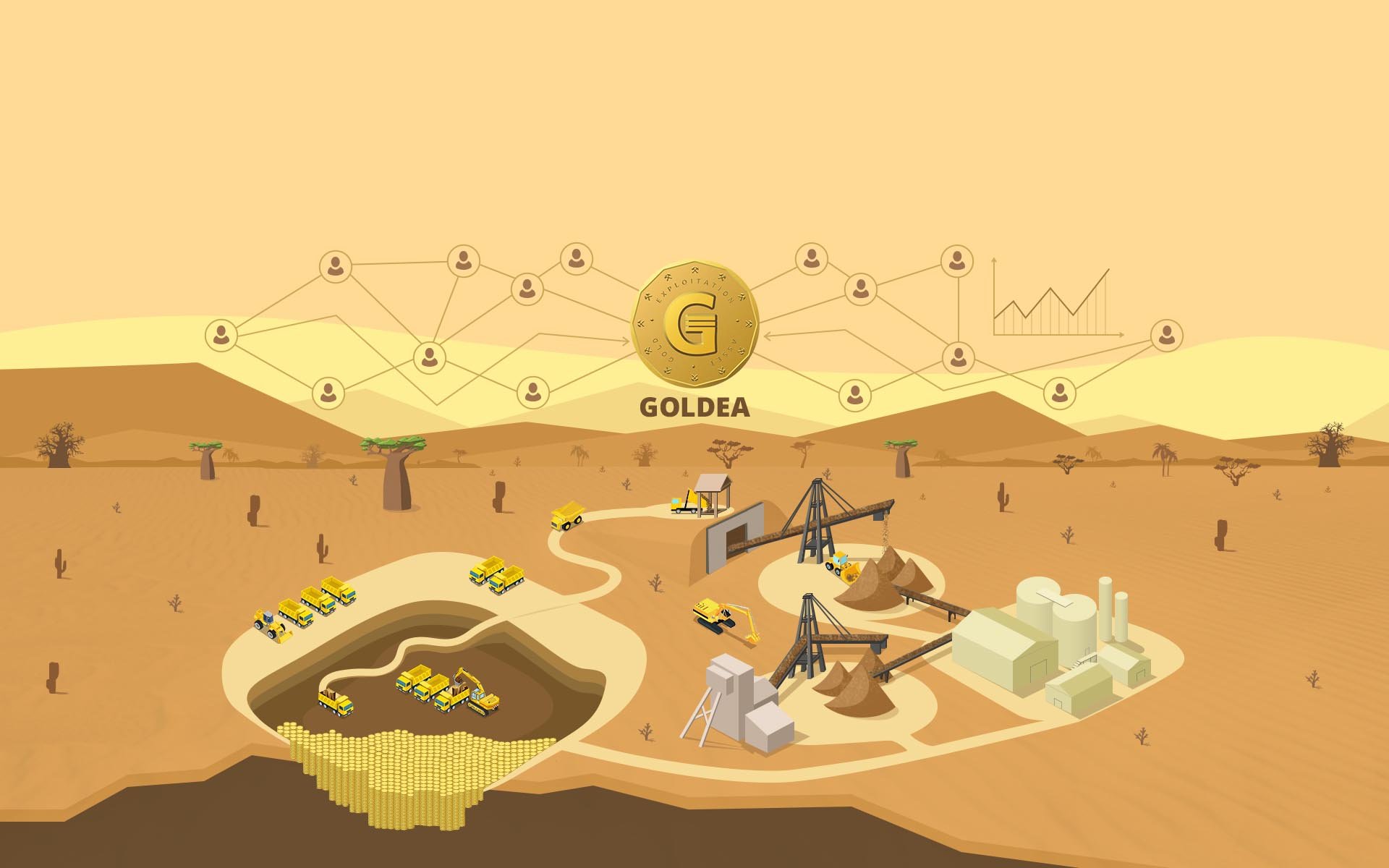 GOLDEA Launches the First Phased ICO on a Progress Basis From the Real Sector