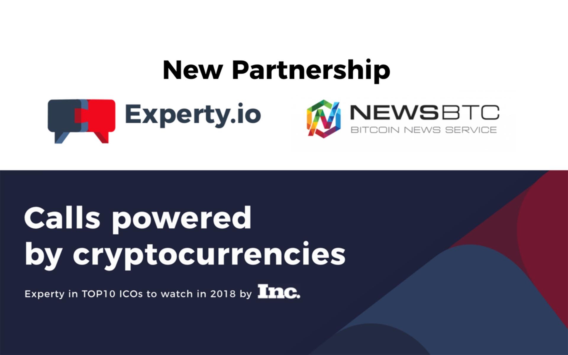 Experty Partners with NewsBTC