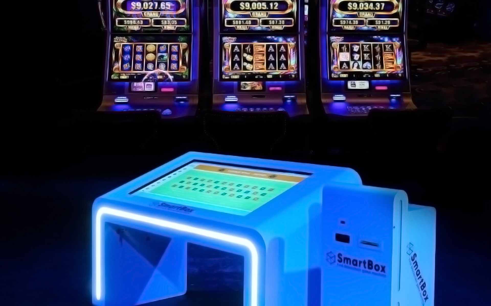 Blockchain Gambling Machine Placed in the Land-Based Casino