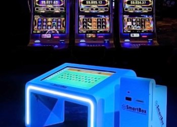 Blockchain Gambling Machine Placed in the Land-Based Casino