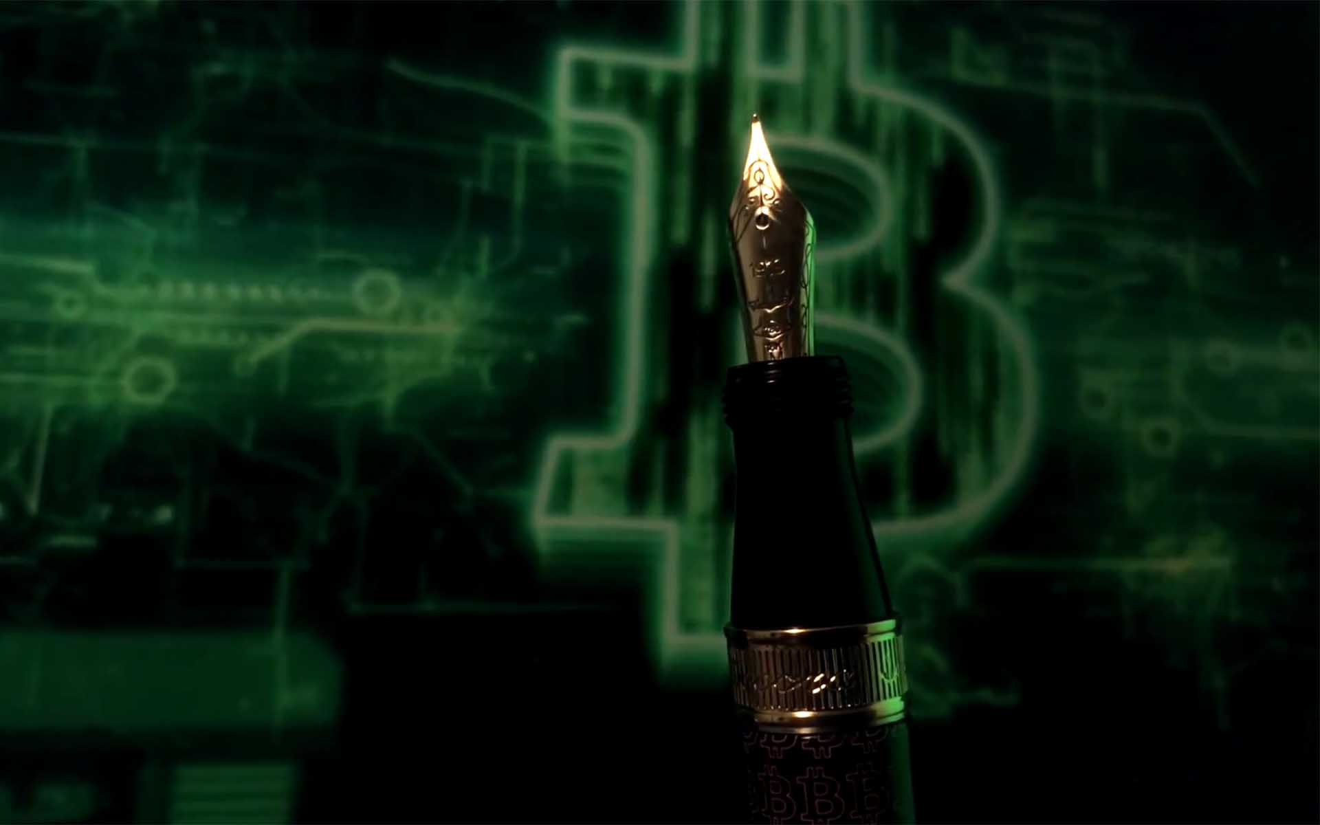 Limited Edition Bitcoin Pens: A New Type of IPO (Initial Pen Offering)