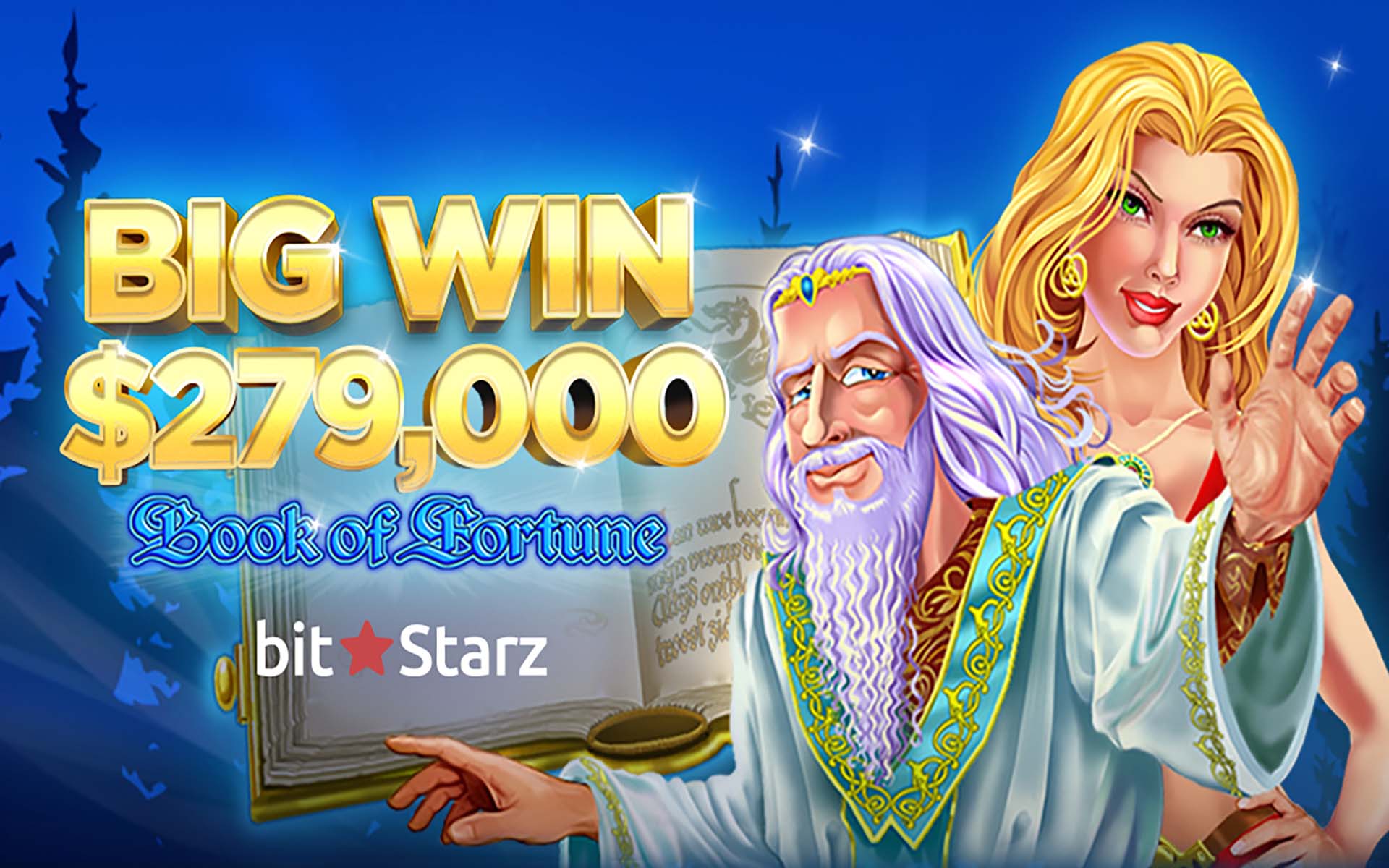 Book of Fortune Leads Player to 19.2 BTC ($279,000) Win at BitStarz!