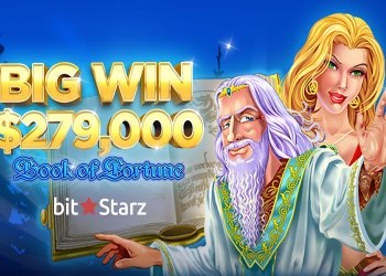 Book of Fortune Leads Player to 19.2 BTC ($279,000) Win at BitStarz!