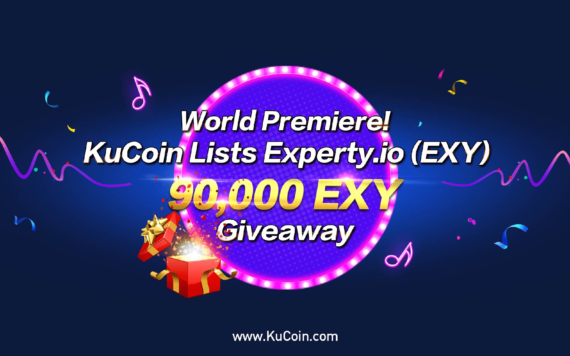 Experty(EXY) gets listed on KuCoin! World premiere!