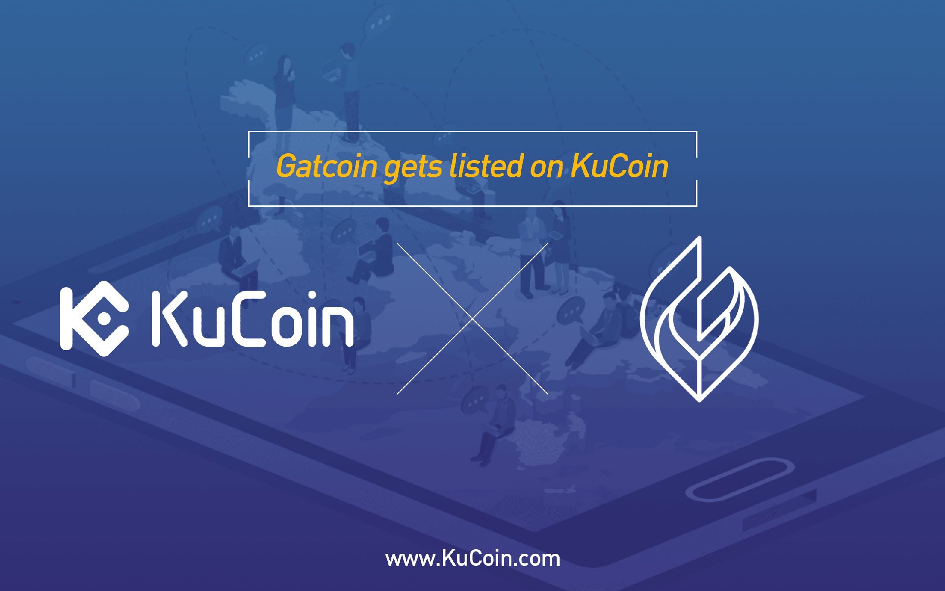 Gatcoin(GAT) gets listed on KuCoin!