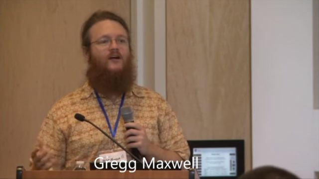 Confidential Transactions developer Gregg Maxwell