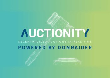 DomRaider Group Unveils the First Version of their Blockchain Based Auction Solution under the New Brand Name Auctionity