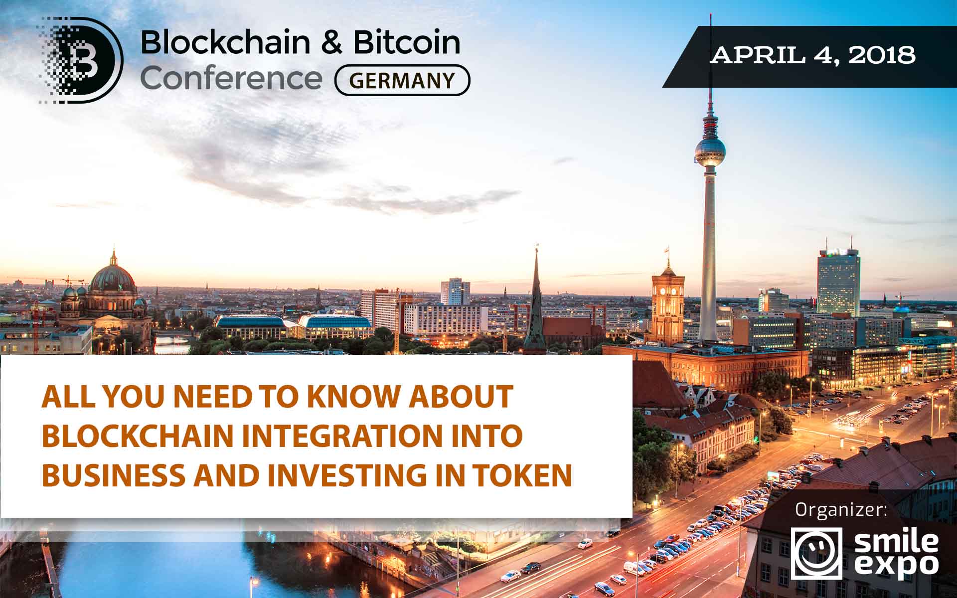 Trends and Regulation of the Crypto Industry Discussed at Blockchain & Bitcoin Conference Germany on April 4
