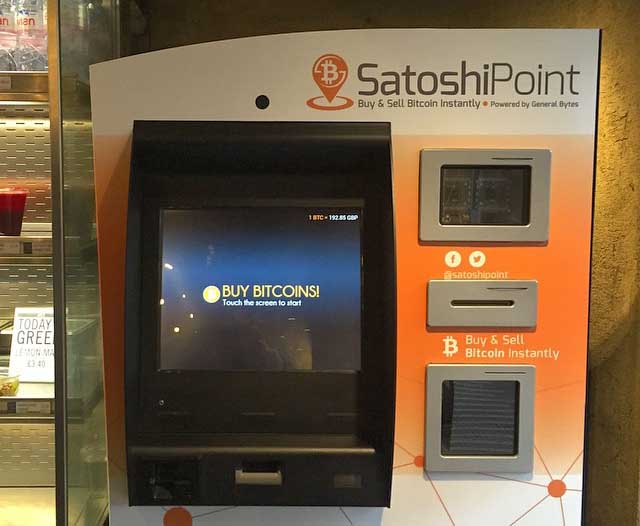 Bitcoin Cryptocurrency ATM