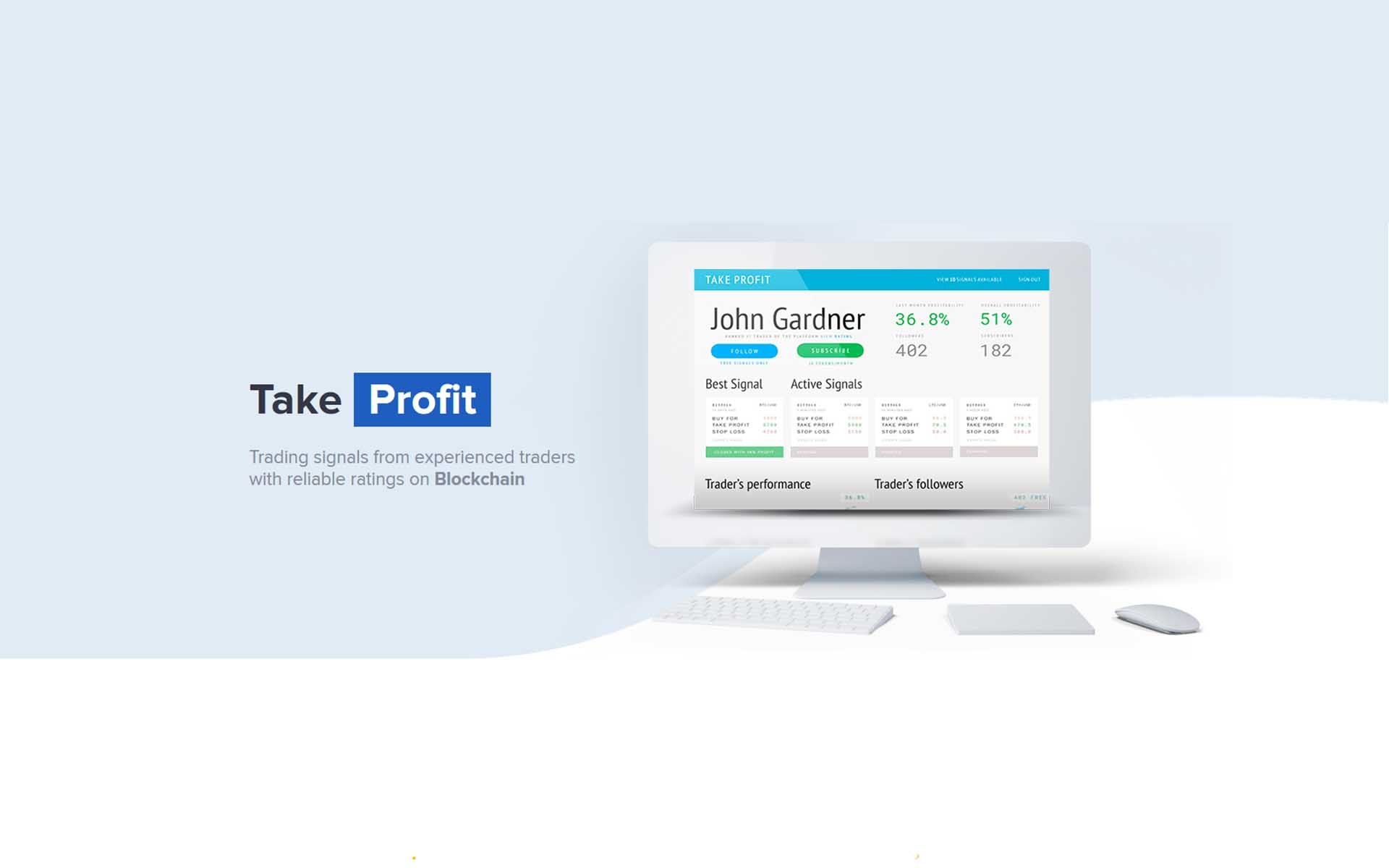 Takeprofit Wants to Make the Best Cryptocurrency Trading Signals Available to Everybody