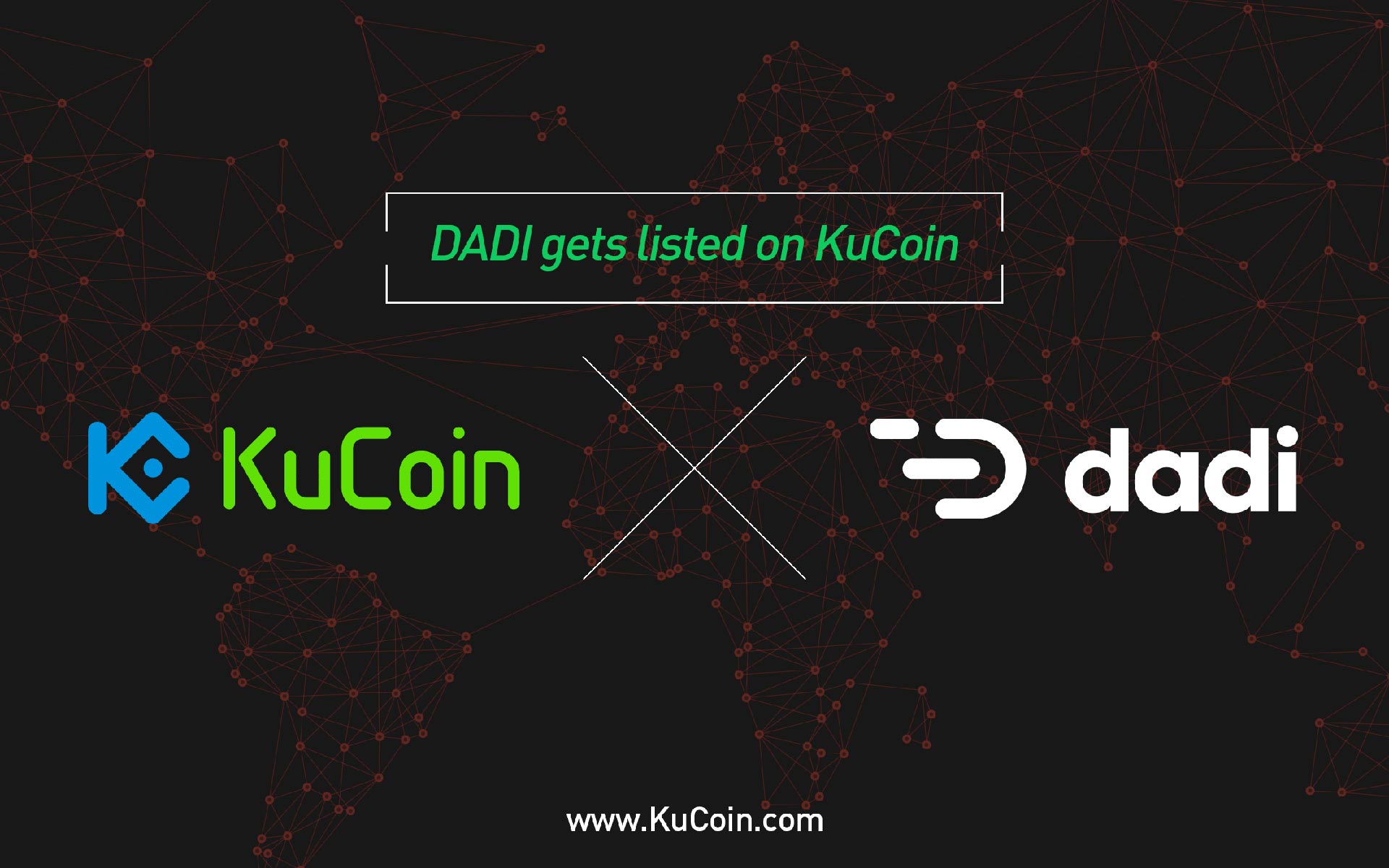 DADI Gets Listed KuCoin!