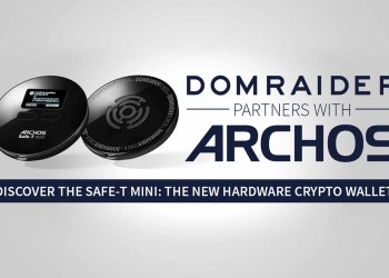 Safe-T Mini, the First Hardware Wallet for Cryptocurrencies by Archos and Its Brand New Partner: Domraider!