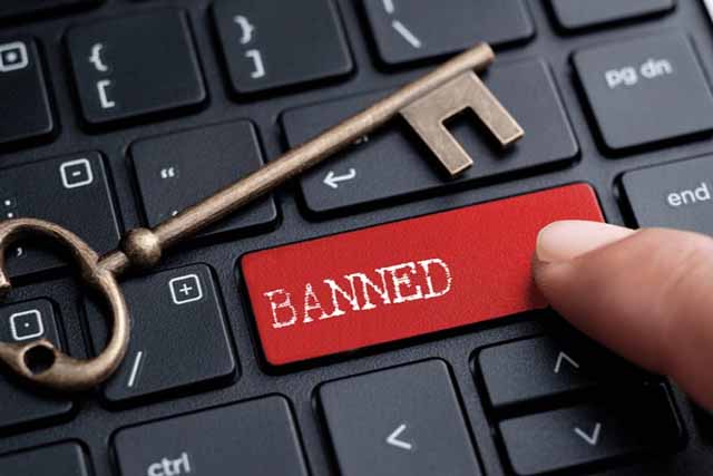 Crypto Ads Banned