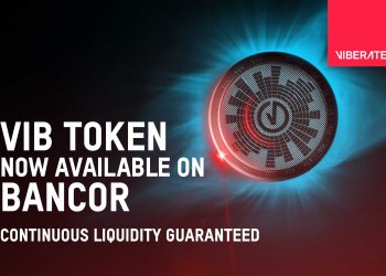 Viberate, a token for the live music industry, has just integrated the Bancor protocol — making it one of the most liquid tokens in the music industry.