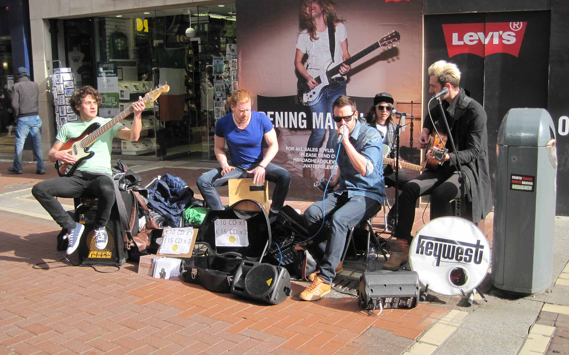 Bitcoin for Buskers - a Case Study in Micro-Transactions