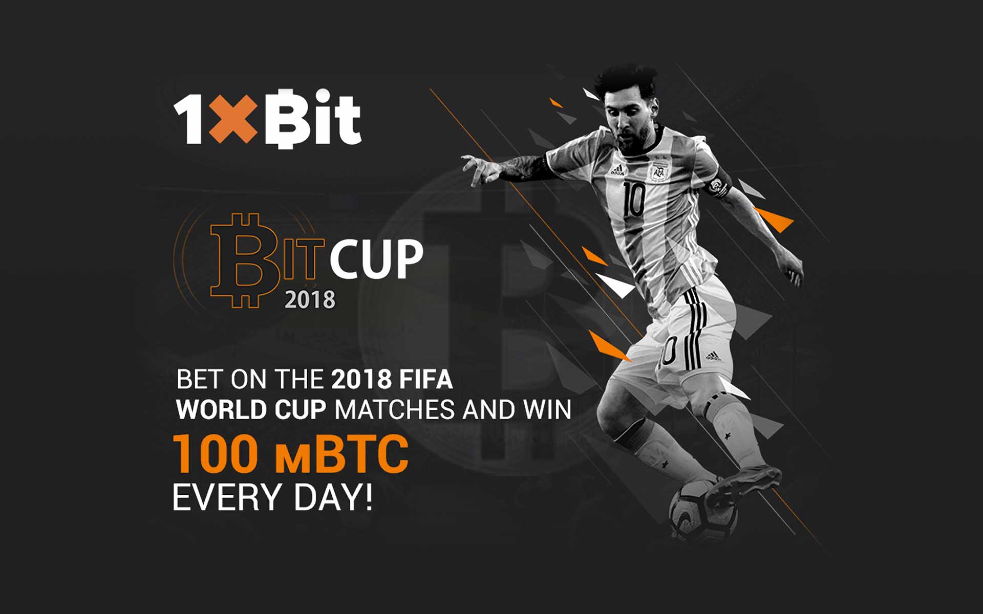 Everybody Can Take Advantage of the World Cup with 1xBit