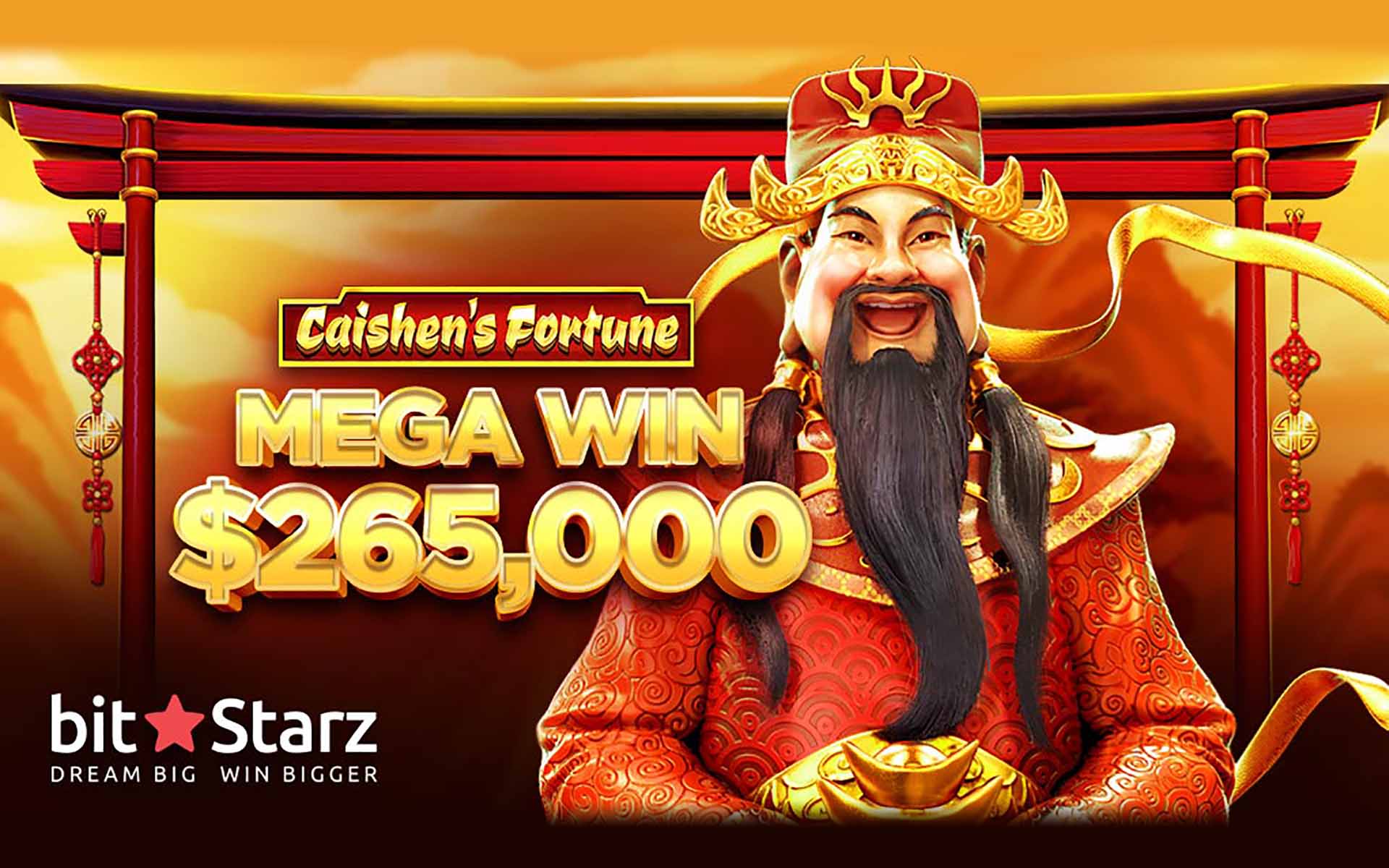 Another Huge Prize Falls at BitStarz, Lucky Player Scoops $265,000 Win!