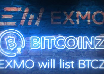 BTCz is Listed on EXMO - #1 Exchange in Eastern Europe